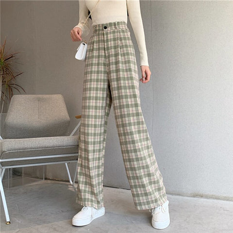 Sonicelife Sweatpants Women Clothes Pants Streetwear 2020 Winter Fashion Korean Style Wide Leg Harajuku Baggy Black High Waisted Vintage