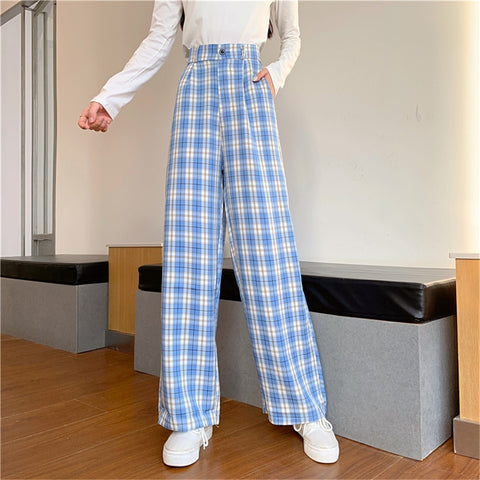 Sonicelife Sweatpants Women Clothes Pants Streetwear 2020 Winter Fashion Korean Style Wide Leg Harajuku Baggy Black High Waisted Vintage