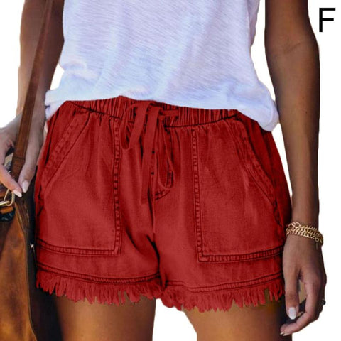 Back to school outfit Sonicelife  High Waisted Shorts Jeans Size Summer Women's Denim Shorts Large Size XXL For Women Short Pants Women Large Size