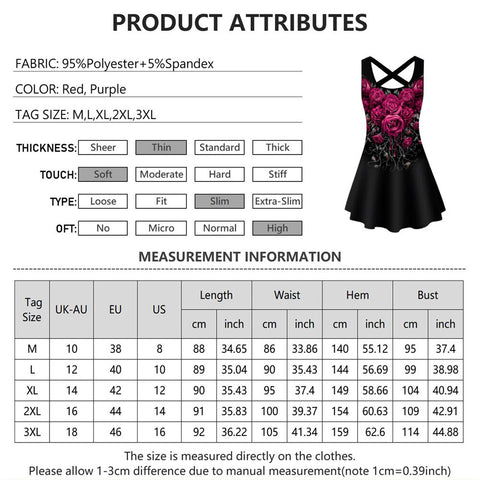 Sonicelife Plus Size 5XL Rose Floral PrintVest  Women Tank Tops Fashion Sleeveless Ladies T-Shirts Casual Summer for Female Streetwear D30