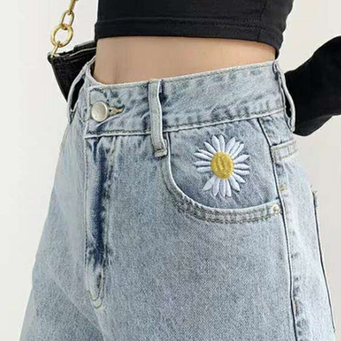 Woman Jeans High Waist Clothes Wide Leg Denim Clothing Streetwear Vintage Quality 2020 Summer Fashion Harajuku loose Pants
