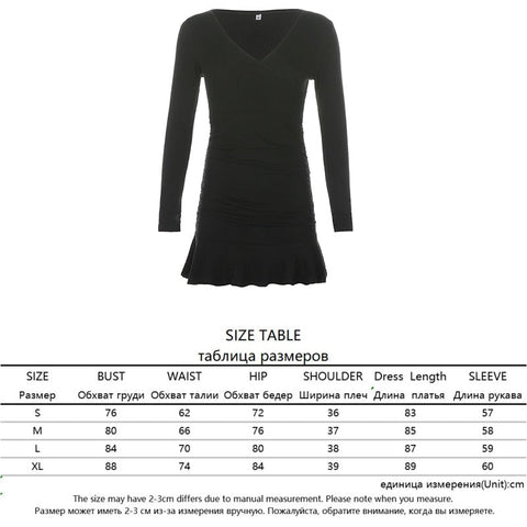 Weekeep  Side Split Square Collar Long Sleeve Spring Dress Women Knitted Bodycon Party Clubwear Mini Dresses 2023