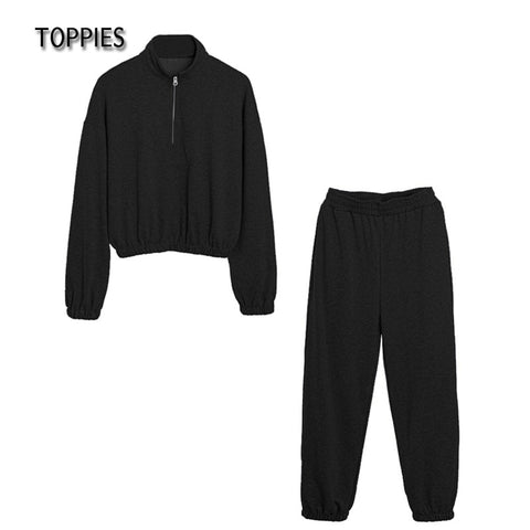 Toppies 2022 Spring Two Piece Sets Women Tracksuit Tops + pants Casual Outfit ensemble femme clothing set