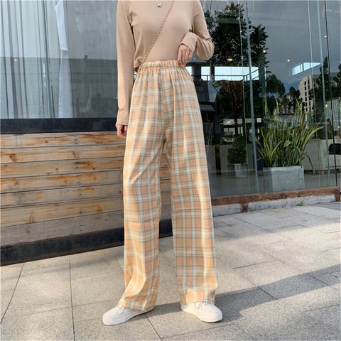 Sonicelife Sweatpants Women Clothes Pants Streetwear 2020 Winter Fashion Korean Style Wide Leg Harajuku Baggy Black High Waisted Vintage