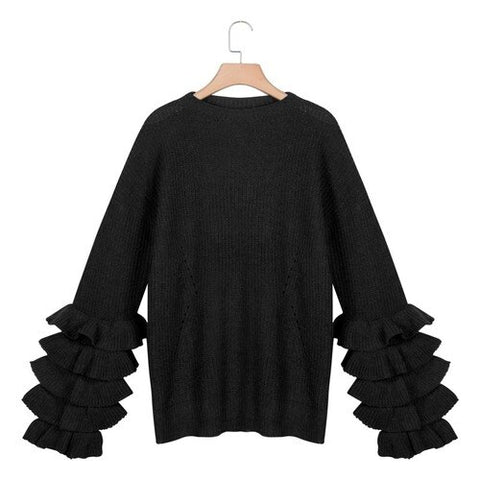 Women's Sweaters Fashion 2023 Autumn Winter O-neck  Loose Knitted Sweater Female Office Ladies Casual Pullover Knitwear