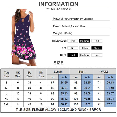 Summer New Women Halter Mini Dress  Sleeveless Beach Dress Ladies Cross O Neck Sundress Vacation Floral Print Clothes D30