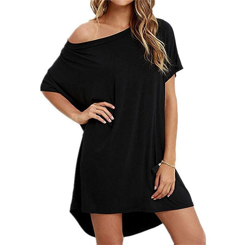 Kawaii  Off Shoulder Party Club Hoodies Dress Women Long Sweatshirt Autumn Full Harajuku Hoodie Split Sudadera Mujer PR2074G