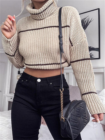 Sonicelife Casual Sweater Women's 2024 Autumn And Winter Pullover Ethnic Clothing Women Sweater New Fashion Elegant All-match Top