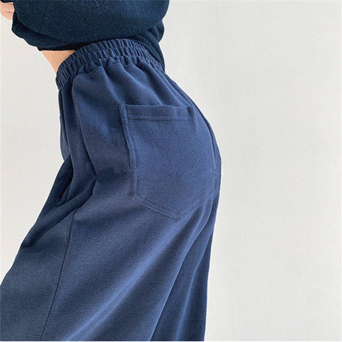 Sonicelife Early Autumn New Jazz dance pants for women in summer, early autumn, new thin style, thin, loose, straight, versatile, casual and high waist