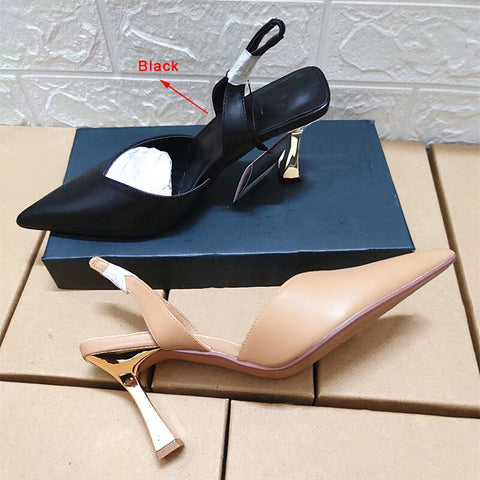 Sonicelife  Rhinestones Sandals Women Leopard Thin High Heels Ladies Pumps Ankle Strap Female 2024 Summer New Party Shoes