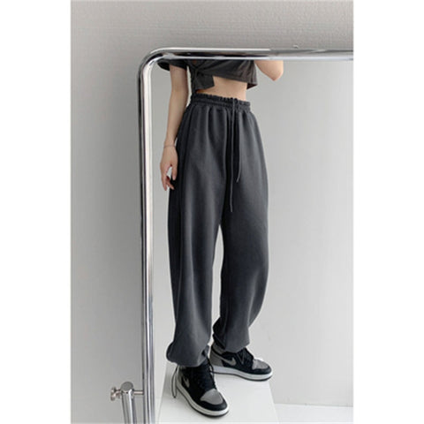 Sonicelife Early Autumn New Jazz dance pants for women in summer, early autumn, new thin style, thin, loose, straight, versatile, casual and high waist