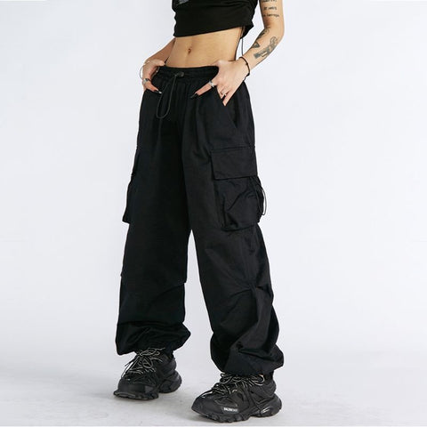 Sonicelife Early Autumn New wide leg women's pants design feel loose and appear slim and tall, straight on the street