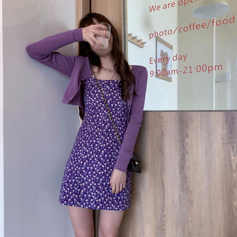 Sonicelife hoco dresses Harajuku Korean Style Mini Sun Dress (11 Styles)