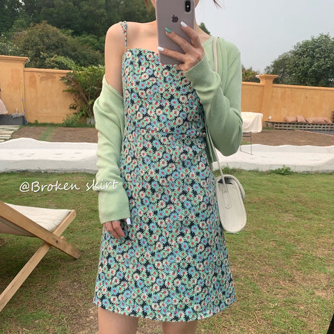 Sonicelife hoco dresses Harajuku Korean Style Mini Sun Dress (11 Styles)
