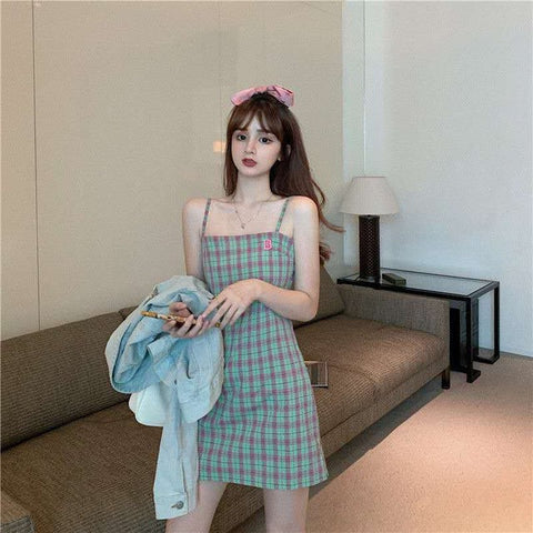 Sonicelife hoco dresses Harajuku Korean Style Mini Sun Dress (11 Styles)