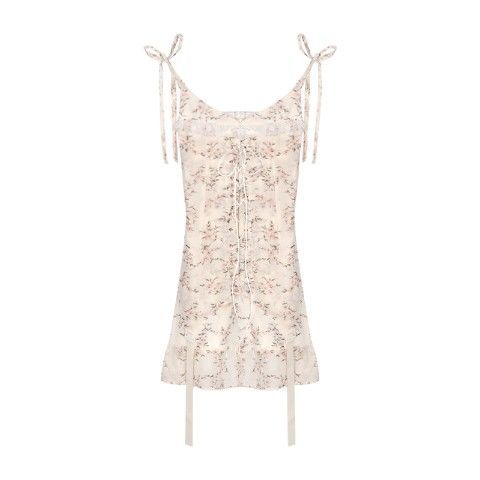 Sonicelife Harajuku Kawaii Fashion Cottagecore Fairycore Garter Corset Dress